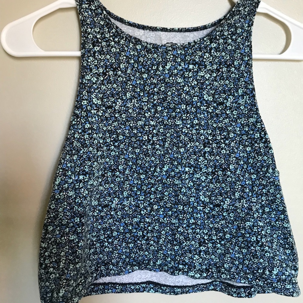 Floral crop top
